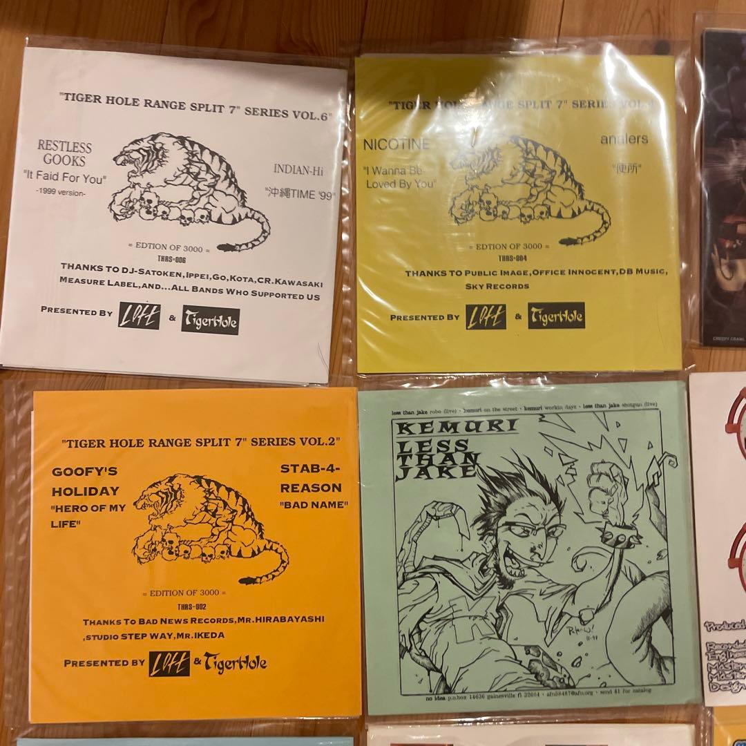 パンク 7インチレコード25枚セット J-PUNK スカコア ミクスチャー　小島