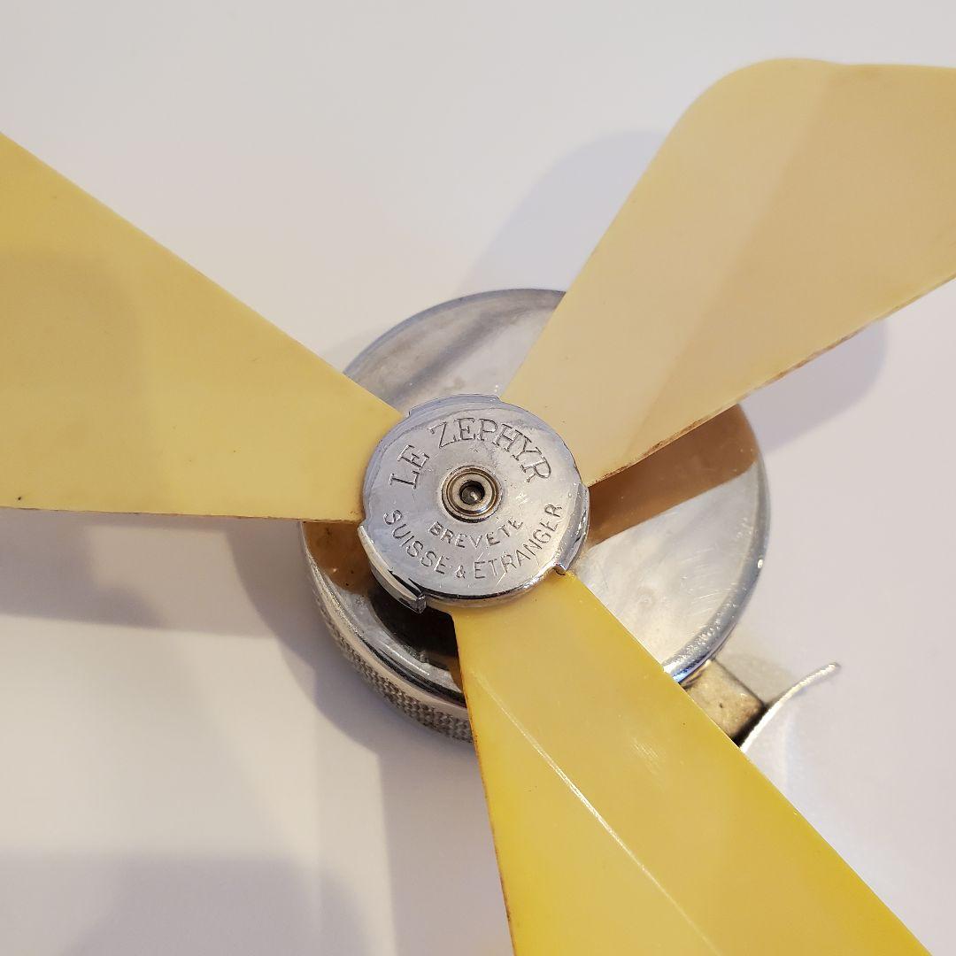 【希少！箱付き 機械式】ZEPHYR 扇風機 メカニカルファン / 機械式ファン
