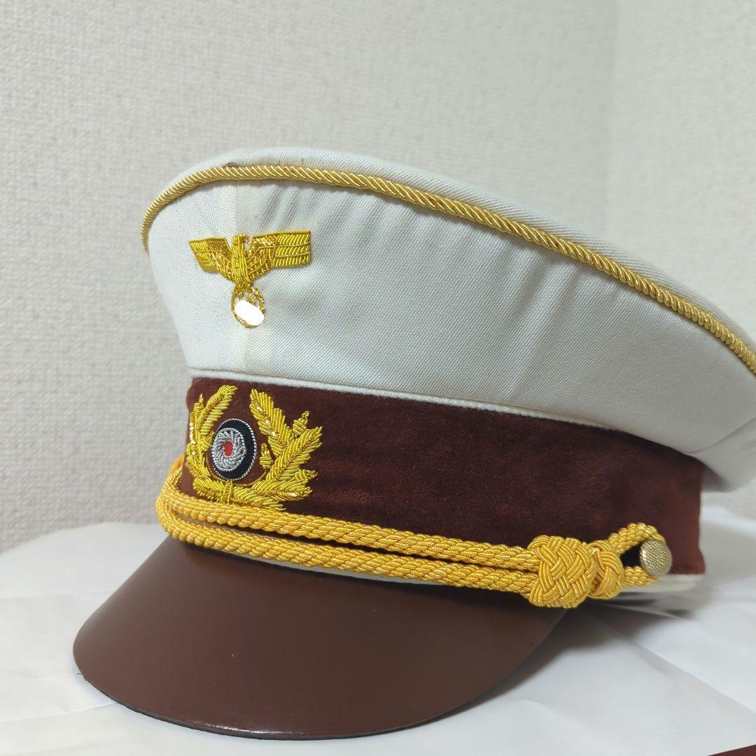 A.H総統制帽　夏期型白色版