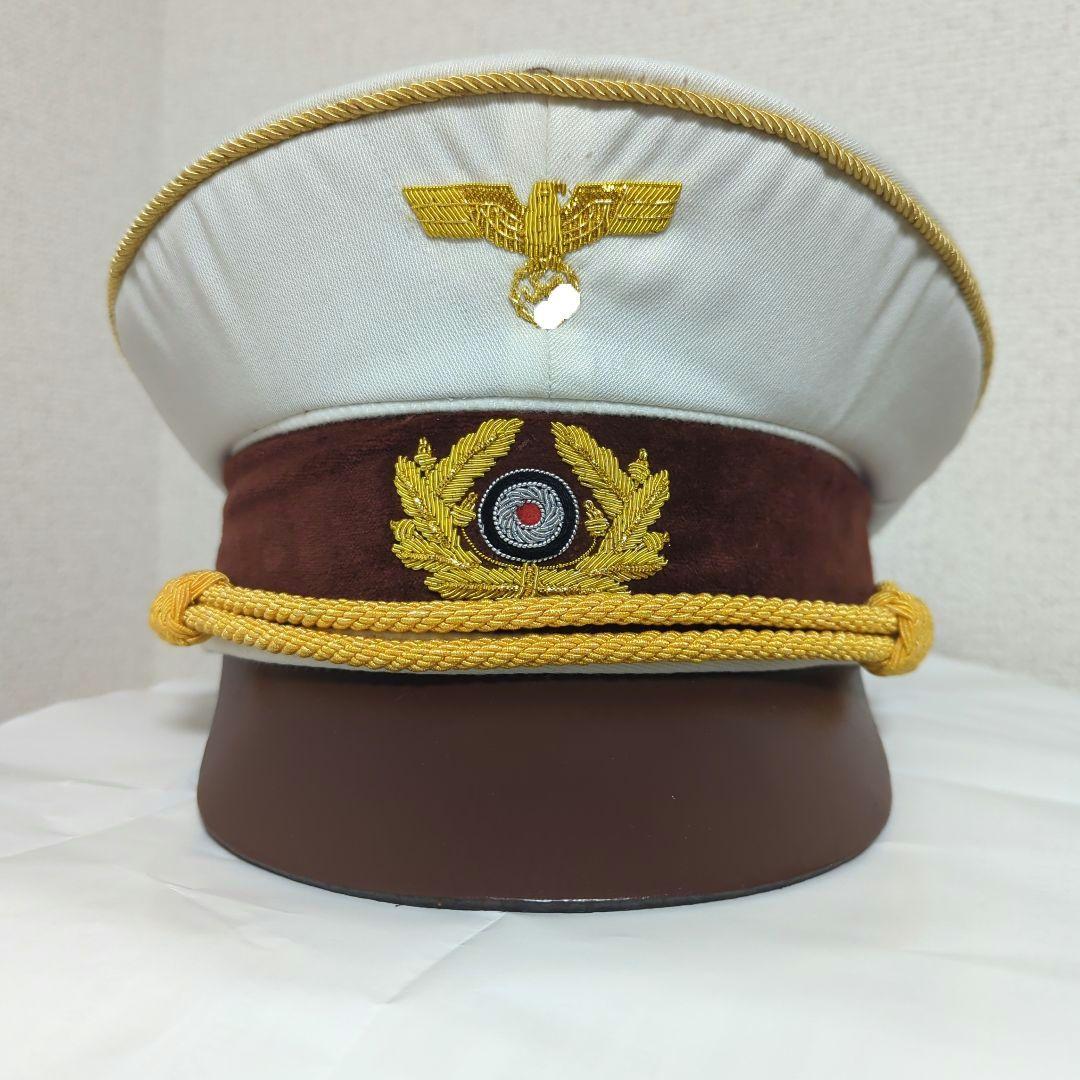 A.H総統制帽　夏期型白色版