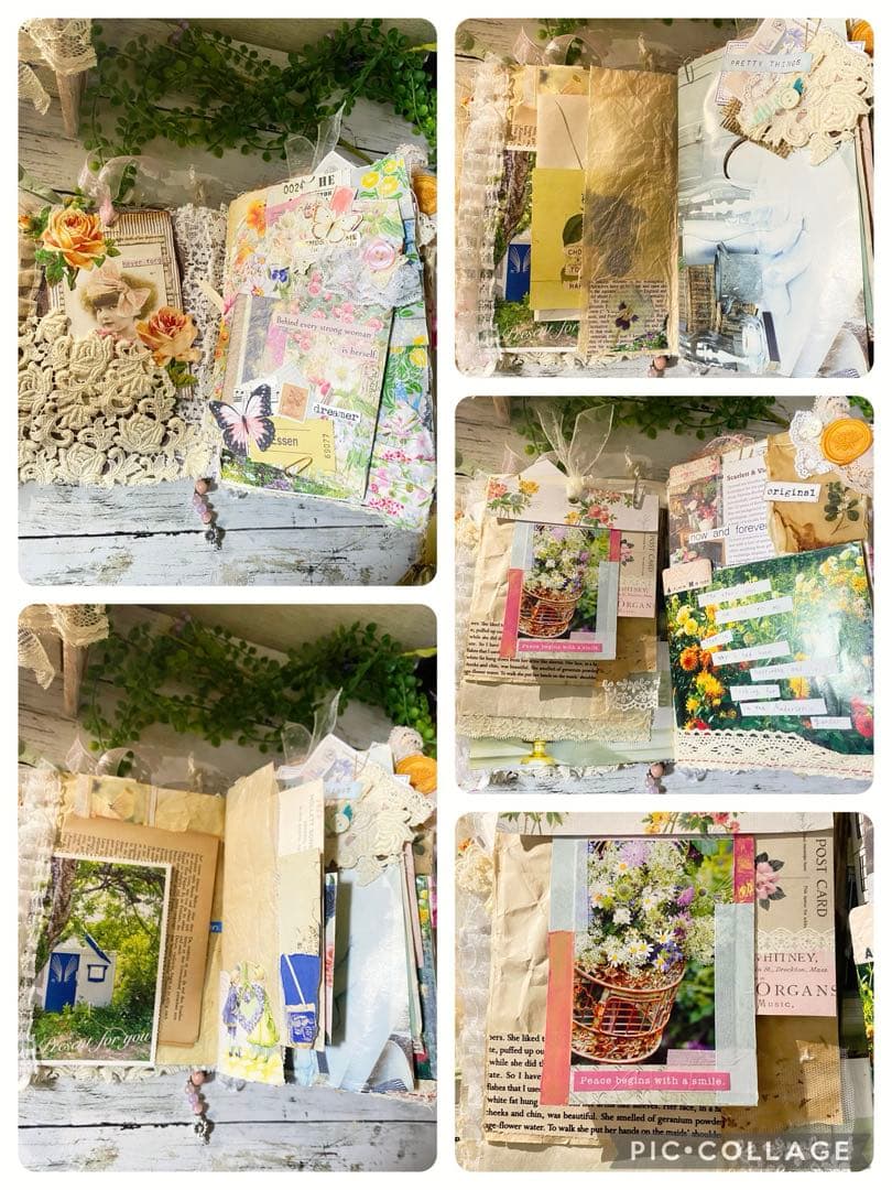 ジャンクジャーナル junk journal★雑記帳 ★