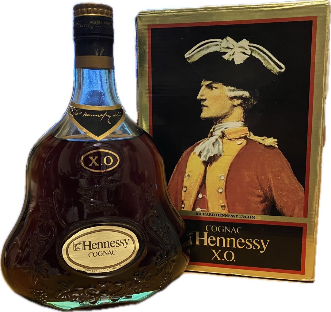 【未開封】【古酒】Hennessyヘネシー COGNAC X.O 金キャップ