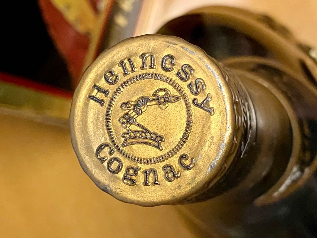 【未開封】【古酒】Hennessyヘネシー COGNAC X.O 金キャップ