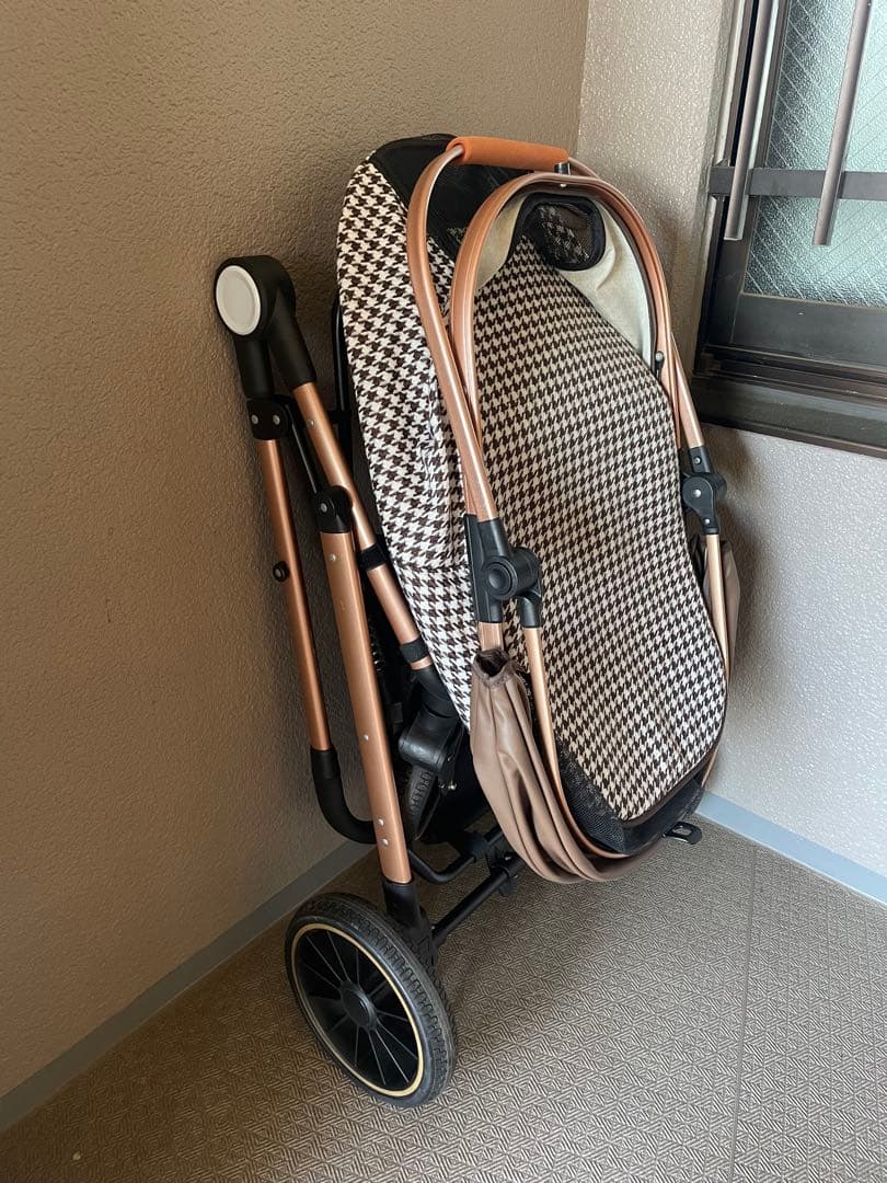 ペットカート Lサイズ 対面式 分離式 折りたたみ式