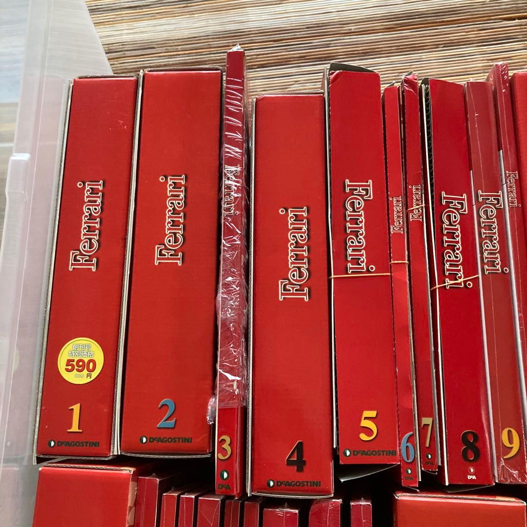 未開封　ディアゴスティーニ　フェラーリF2004 1〜54巻　部品欠品なし
