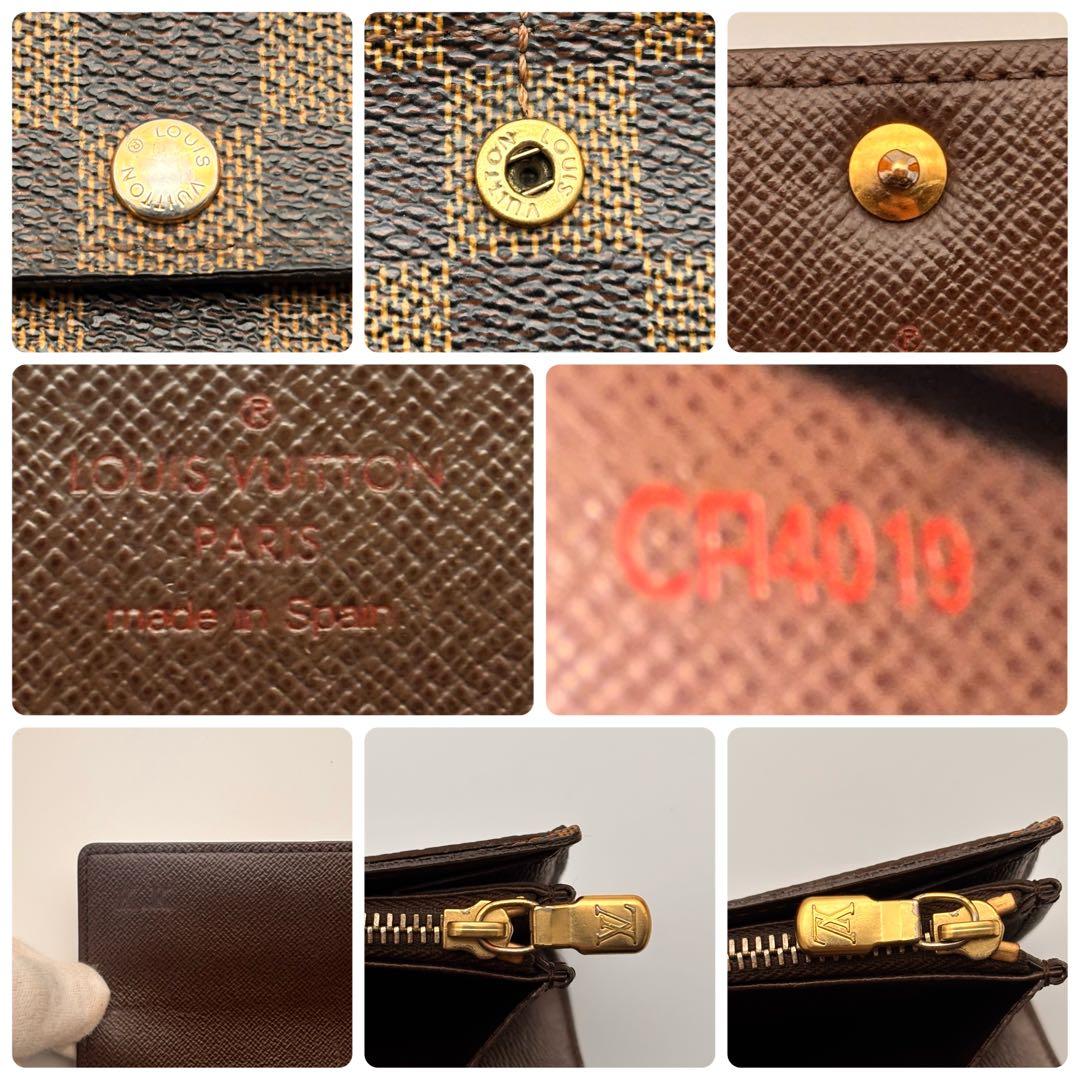 ✨ルイヴィトン✨ダミエ✨ポルトフォイユサラ 長財布 ブラウン