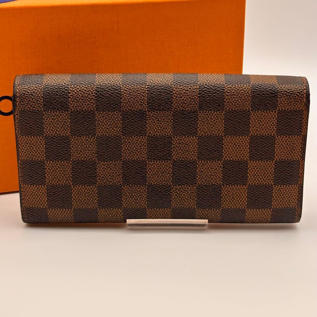 ✨ルイヴィトン✨ダミエ✨ポルトフォイユサラ 長財布 ブラウン