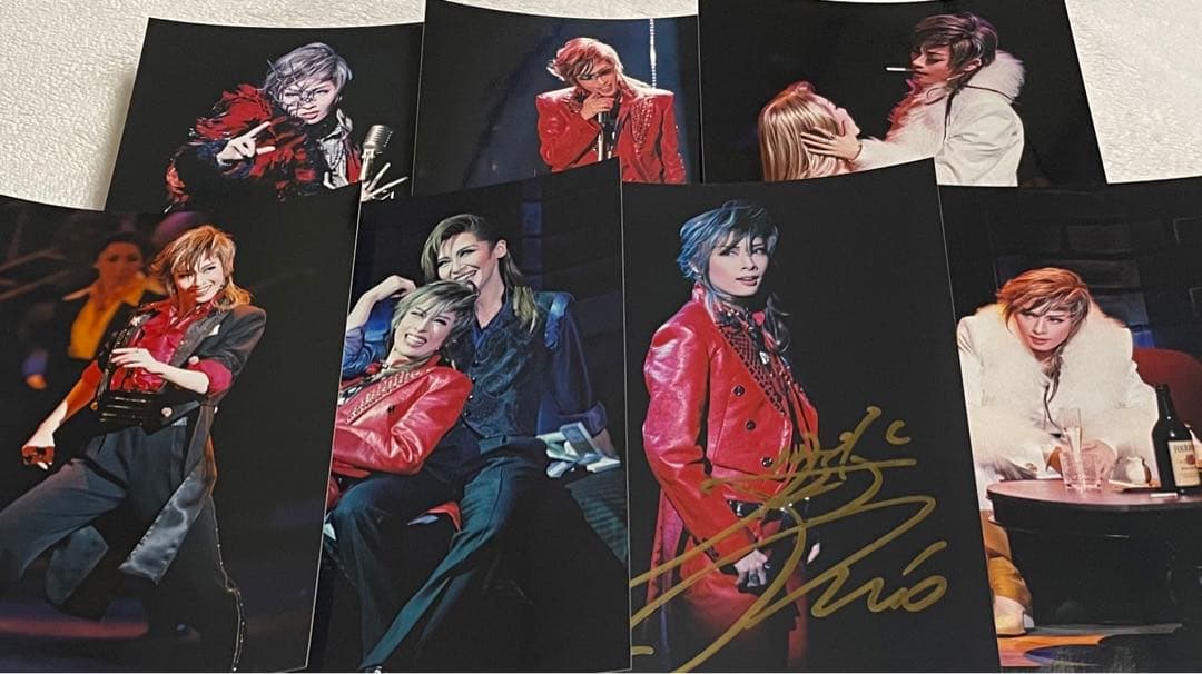 【公式】宝塚 明日海りお 直筆サイン入り舞台写真セットG