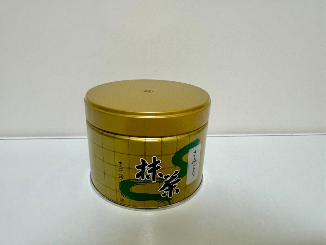 山政小山園 抹茶 さみどり　150g 缶