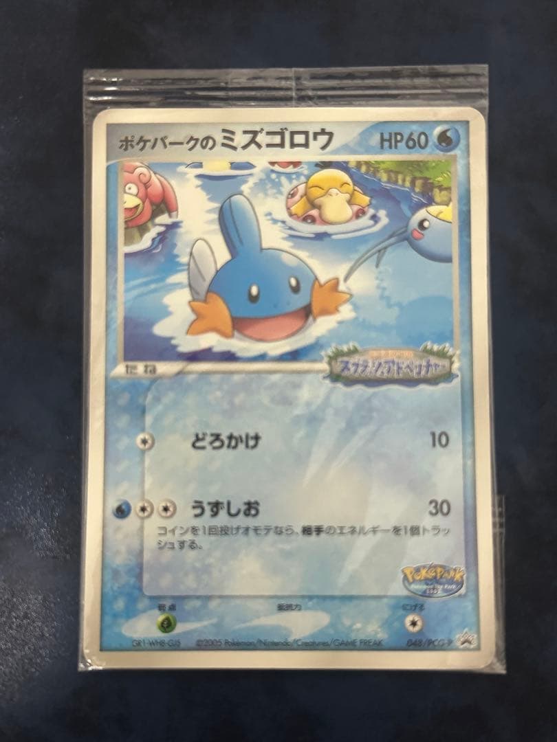 【未開封】ポケパークのミズゴロウ　ポケモンカード