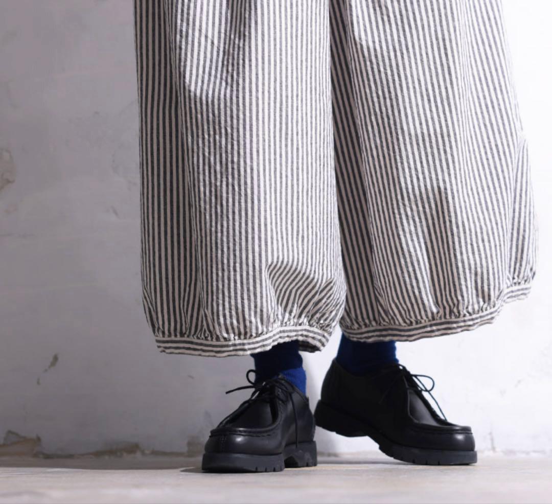 ソウルベリーパンツ　キャンディーストライプなガウチョパンツ