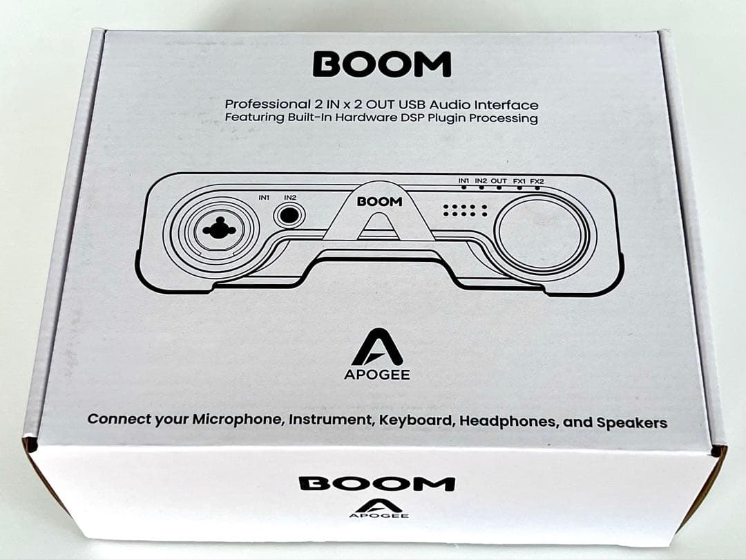 Apogee BOOM オーディオインターフェイス