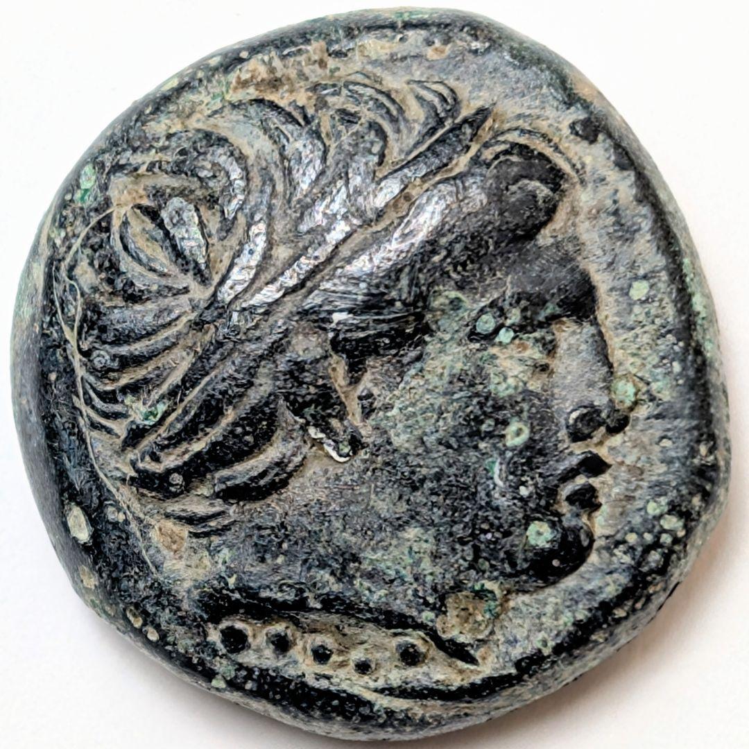 TKC122 フィリッポス2世（アレクサンドロス大王の父）ブロンズ貨