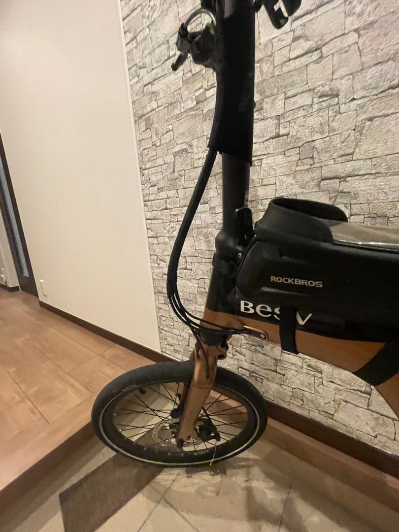 besv PSF1 電動アシスト自転車 ブラウン（カスタム品付）