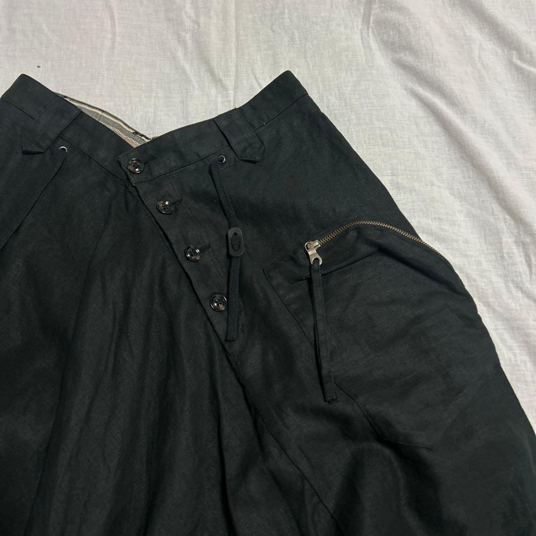 ★激レアデザイン★ PPFM サルエルパンツ　カーゴパンツ　リネン