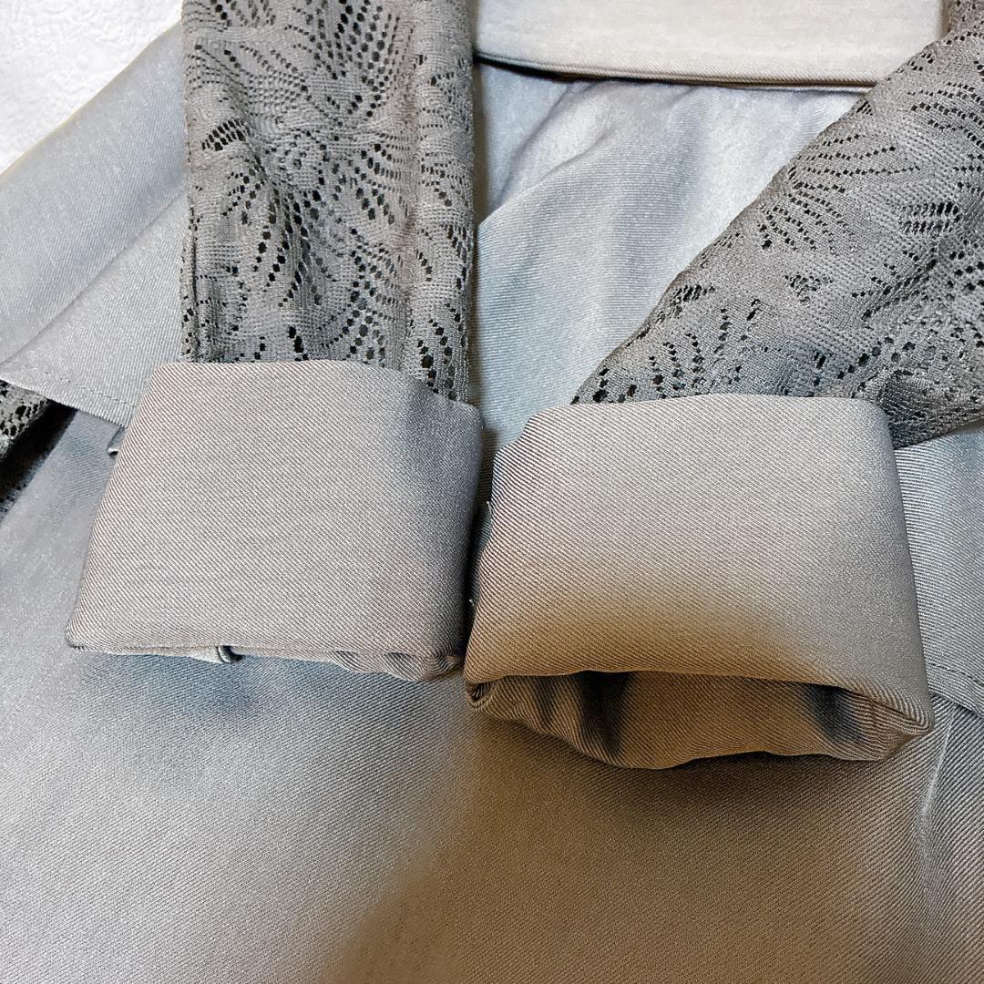 SNIDEL☆二次会 スイッチングレースドレス グレーS〜M相当 オケージョン