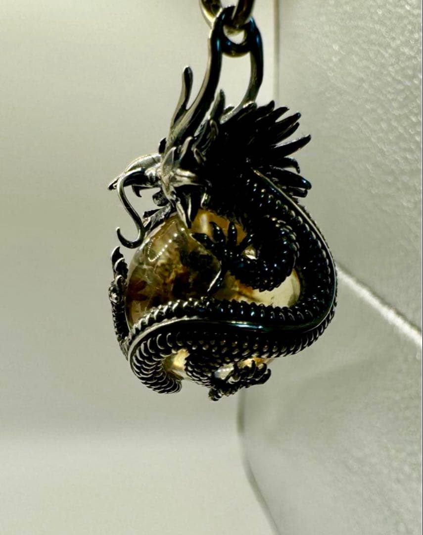 透明感たっぷりのガーデンクウォーツのペンダントトップ　ご希望の方にチェーン無料