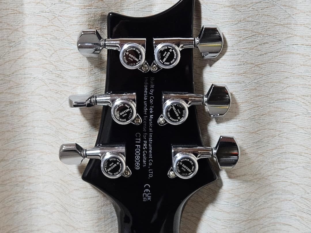 ギター PRS SE CUSTOM24 Quilt Gray Black