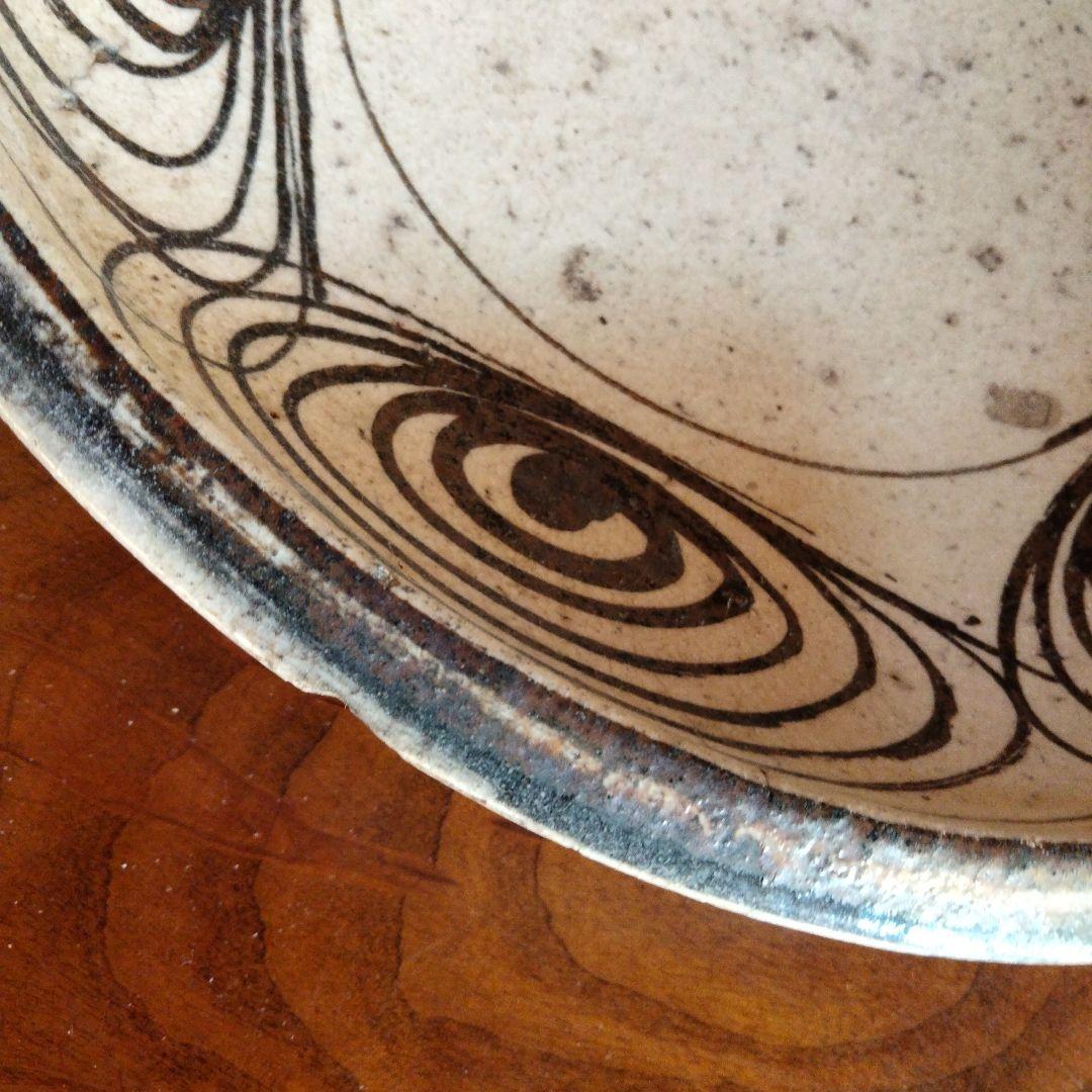 馬の目皿　馬の目　大皿　直径約27センチ　花器