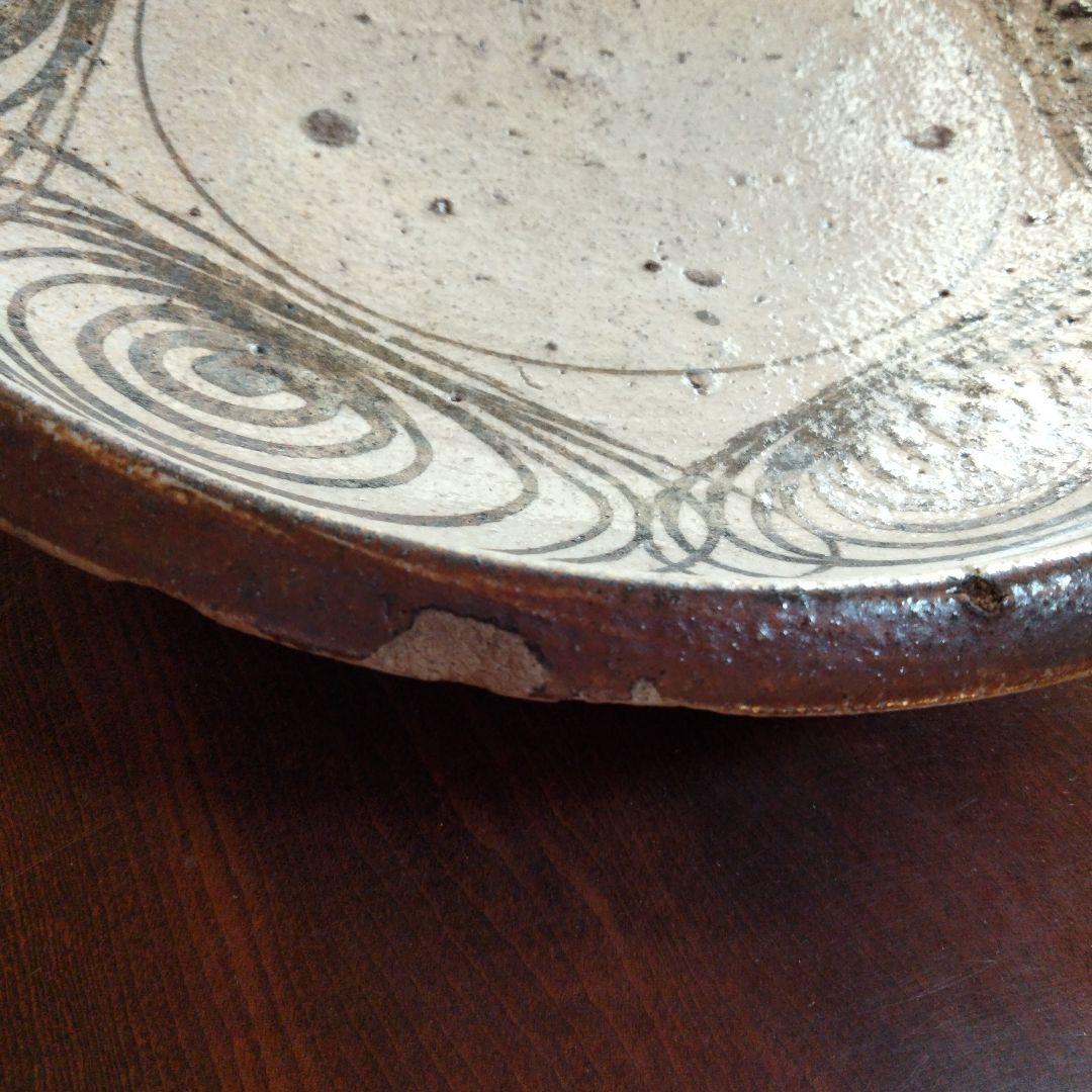 馬の目皿　馬の目　大皿　直径約27センチ　花器