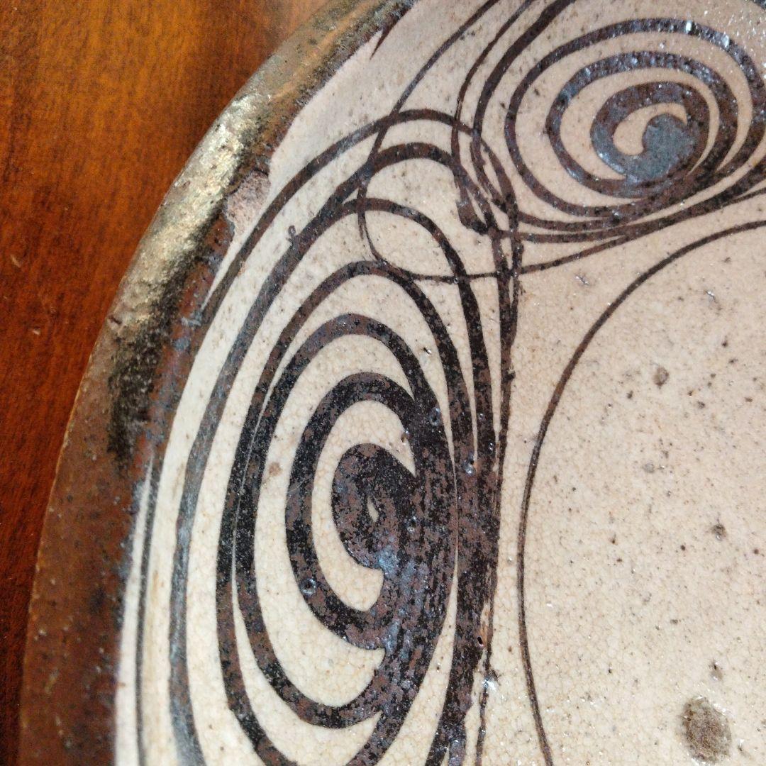 馬の目皿　馬の目　大皿　直径約27センチ　花器