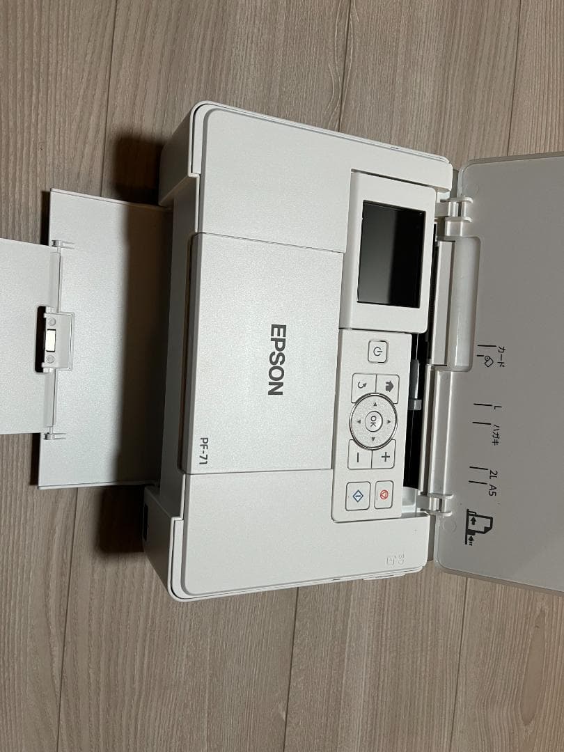 EPSON PF-71 コンパクトフォトプリンター ロール紙ホルダー付