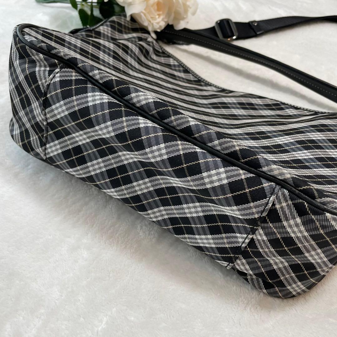 極美品✨バーバリーブルーレーベル ワンショルダーバッグ ノバチェック 2way