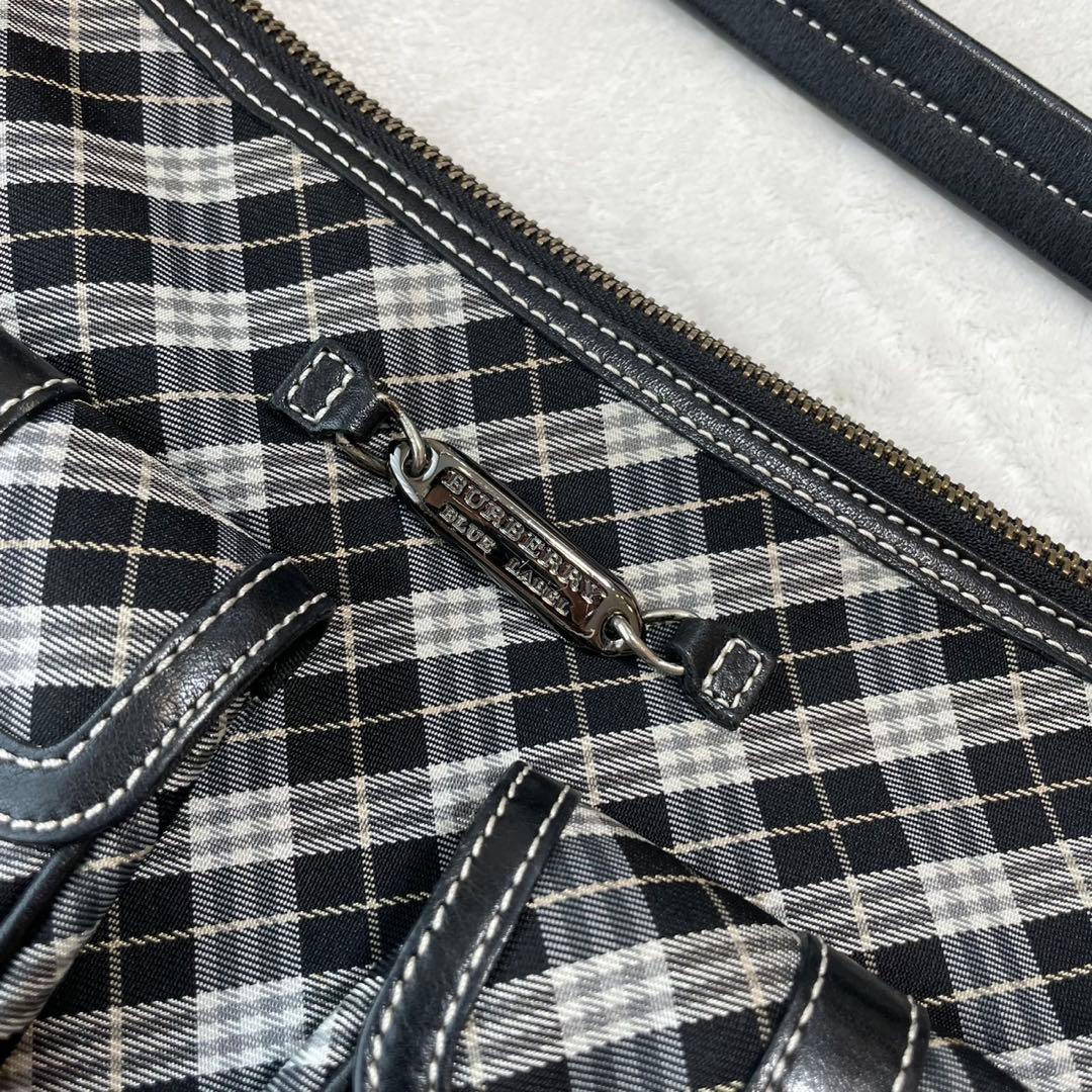 極美品✨バーバリーブルーレーベル ワンショルダーバッグ ノバチェック 2way