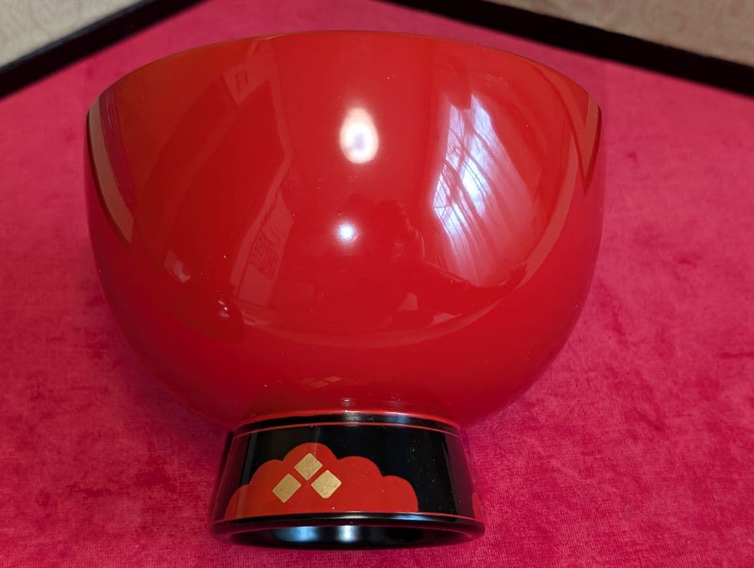 合鹿椀 ペア 秀衡塗 天然木