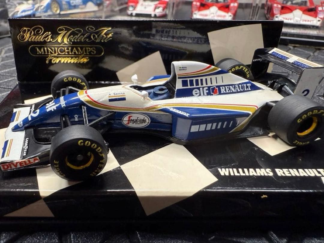 Williams Renault 限定版モデルカー 1/43