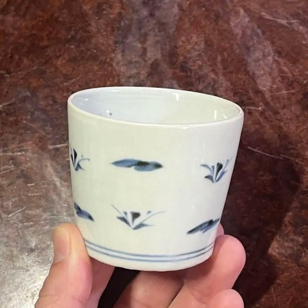 希少　モダン　古伊万里　蕎麦猪口　そば猪口　無傷完品　古民藝　民芸　くらわんか