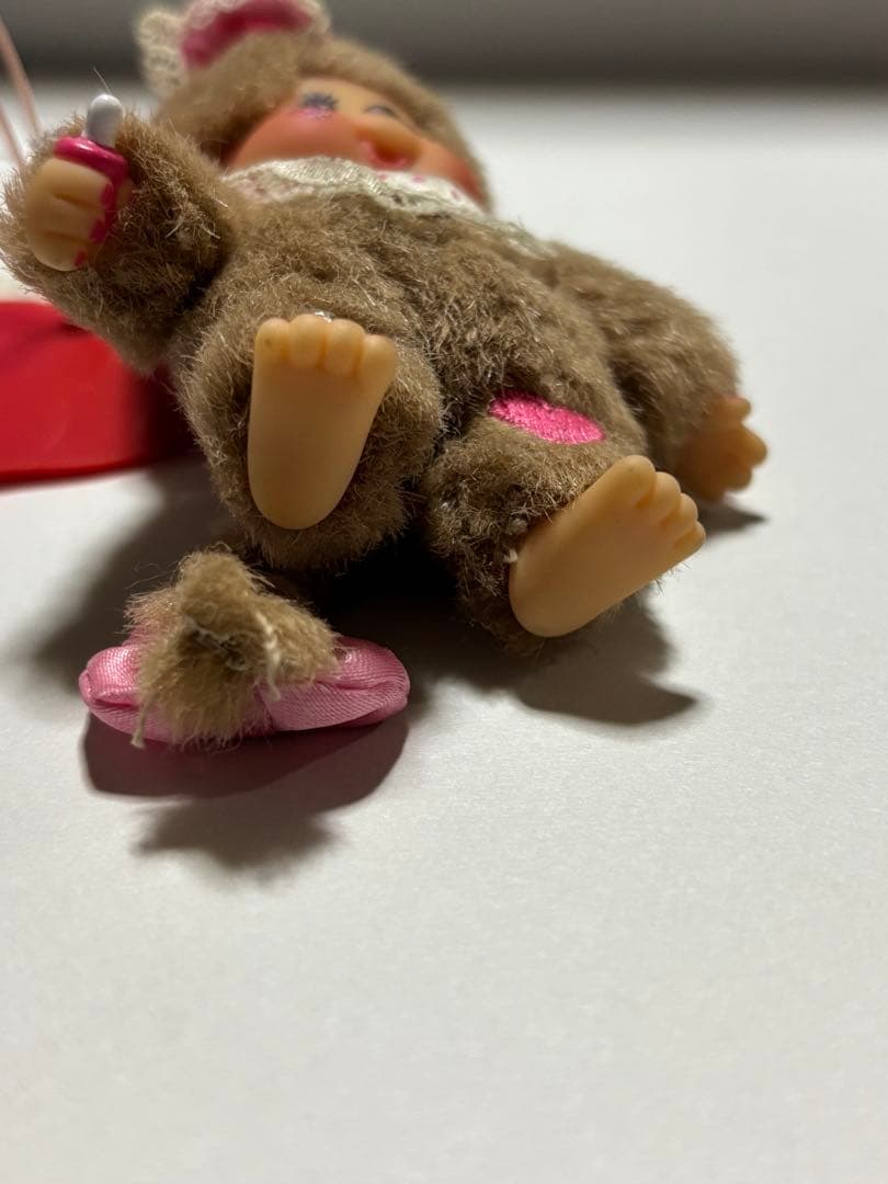 オトナ ラボ バニラ モンチッチ 携帯マスコット ストラップ　レトロ　#1