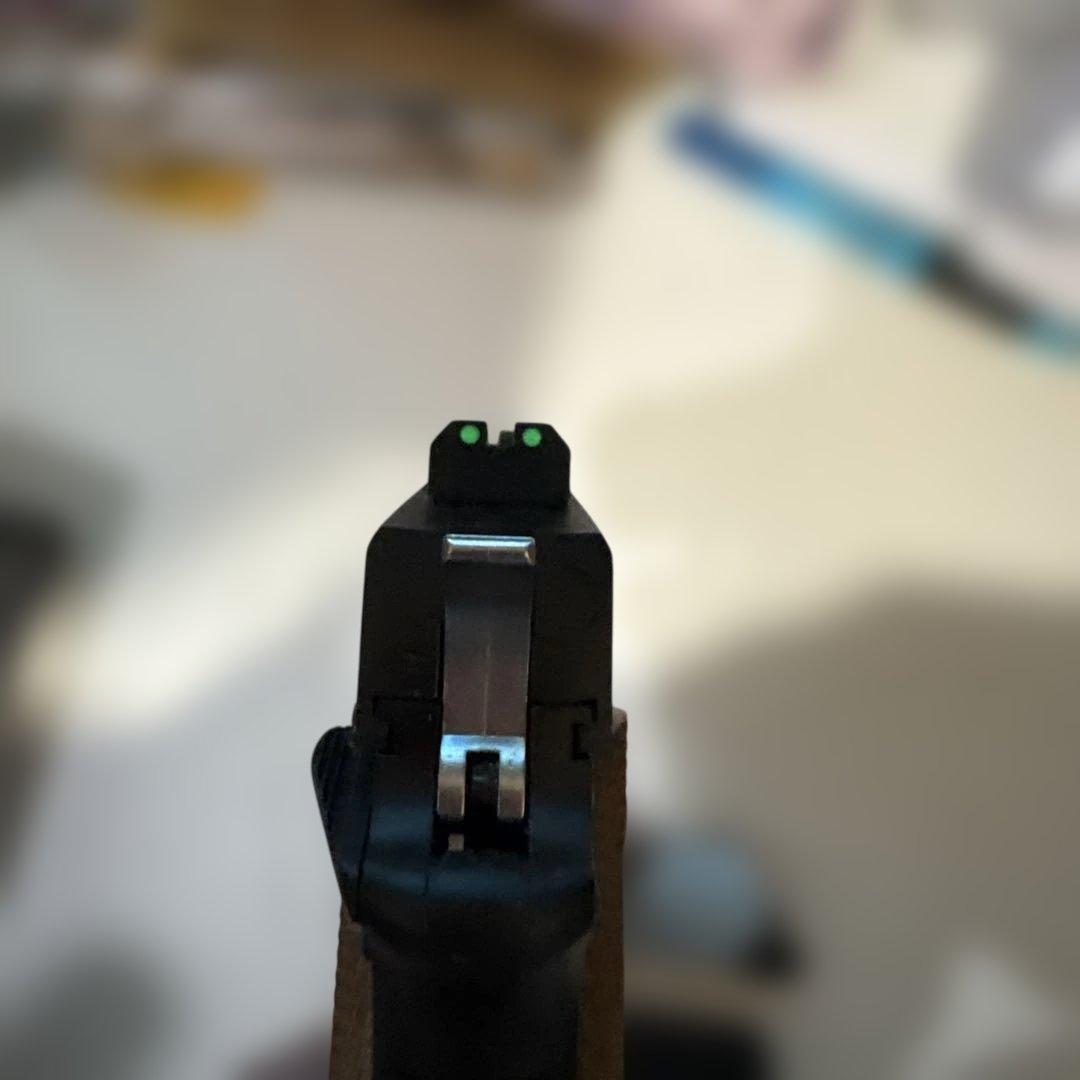 東京マルイ　デトニクス45 ガスブロ　AM45 マガジン付き　集光サイト変更