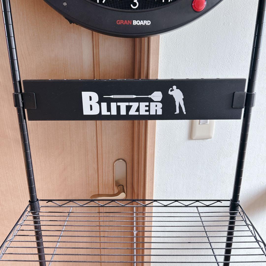 美品 ダーツボード スタンドセットGRAN DARTS BLITZER