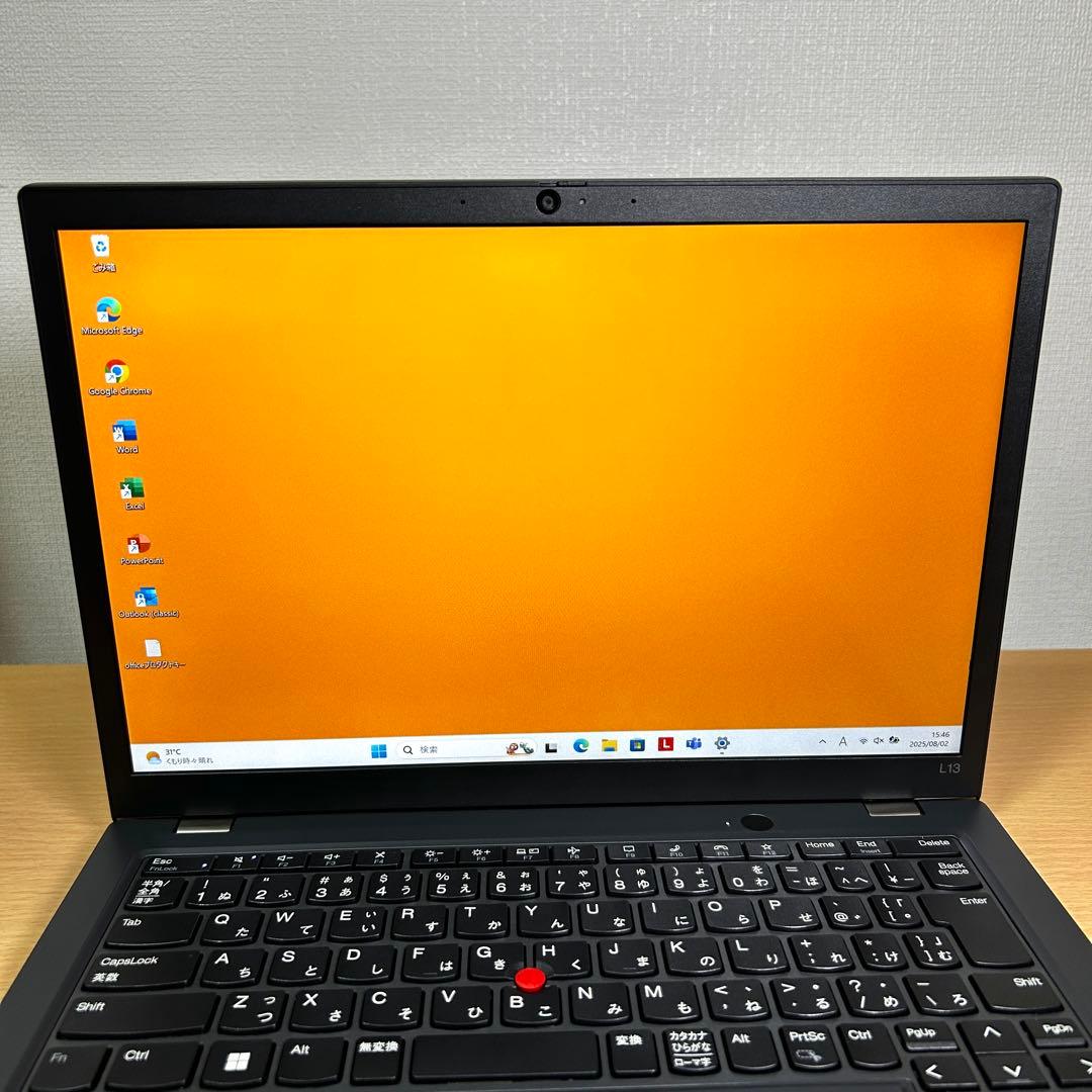 Windowsノート本体 Lenovo ThinkPad L13 Gen4 i7 16GB 512GB