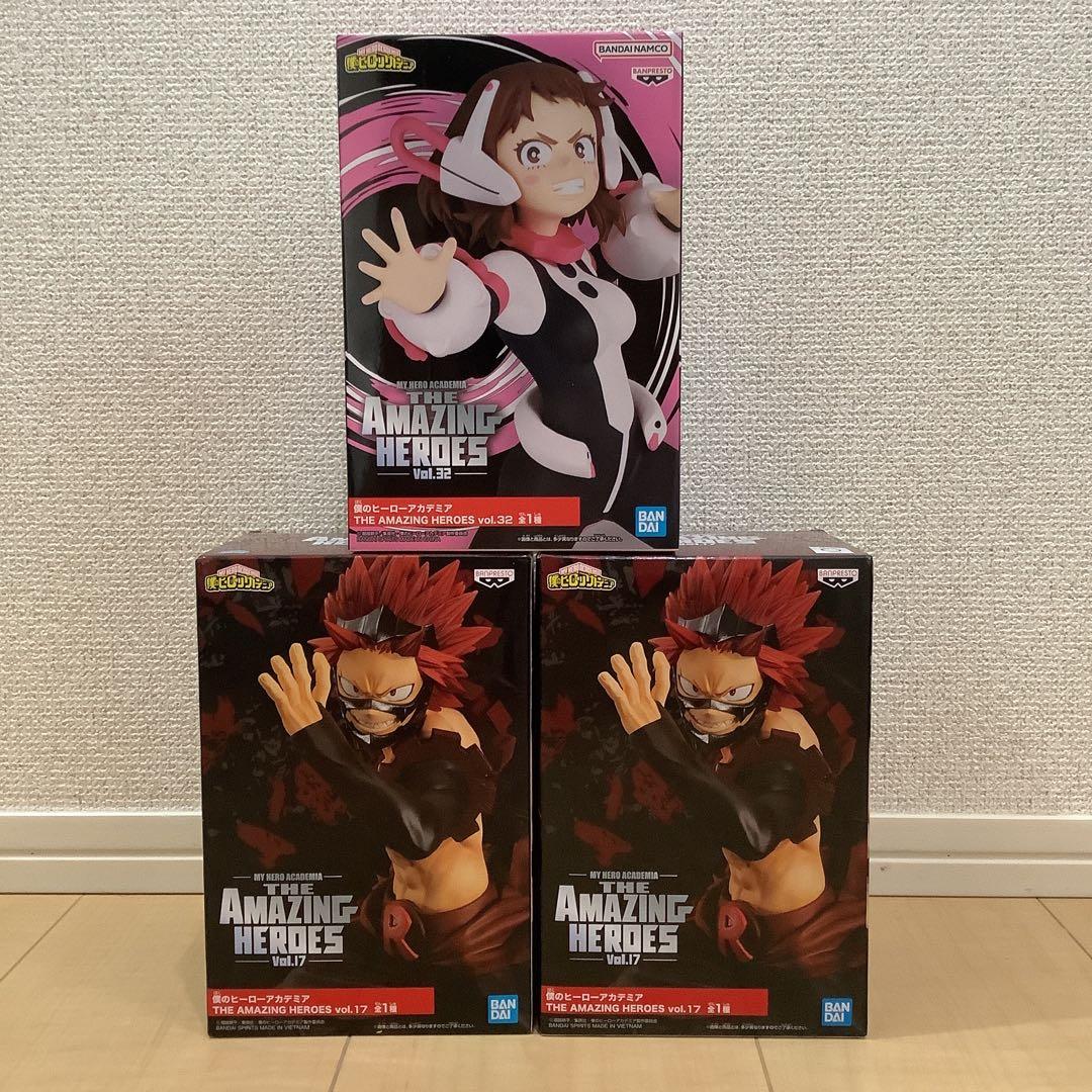 55体　僕のヒーローアカデミア　THE AMAZING HEROES フィギュア