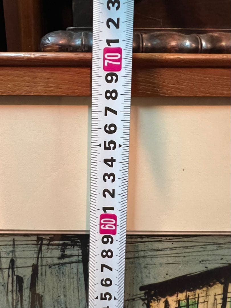 ベルナール・ビュッフェ サントロペ風景 額縁 インテリア アート