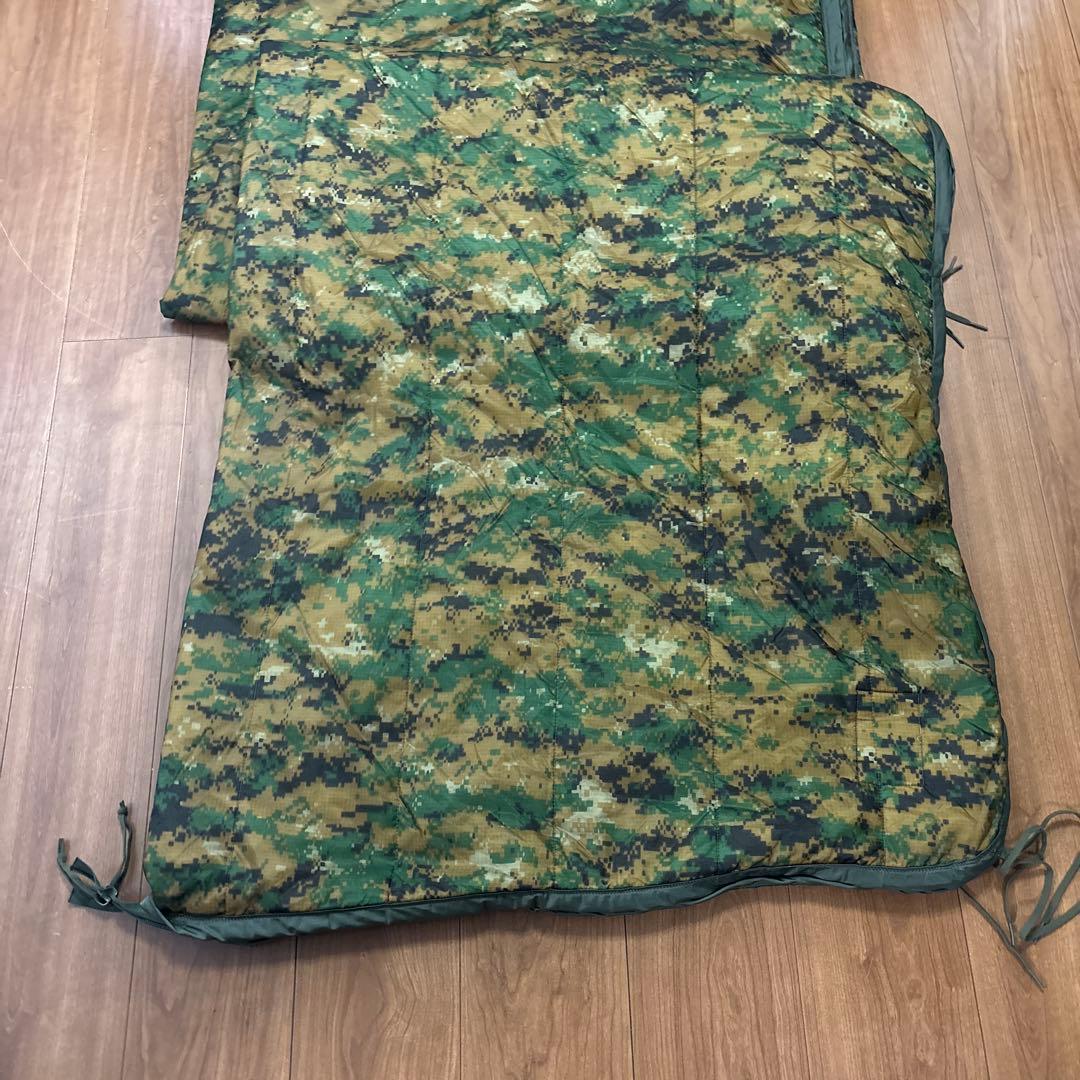 未使用品　米軍実物　LINER WETWEATHER PONCHO ジッパー付き