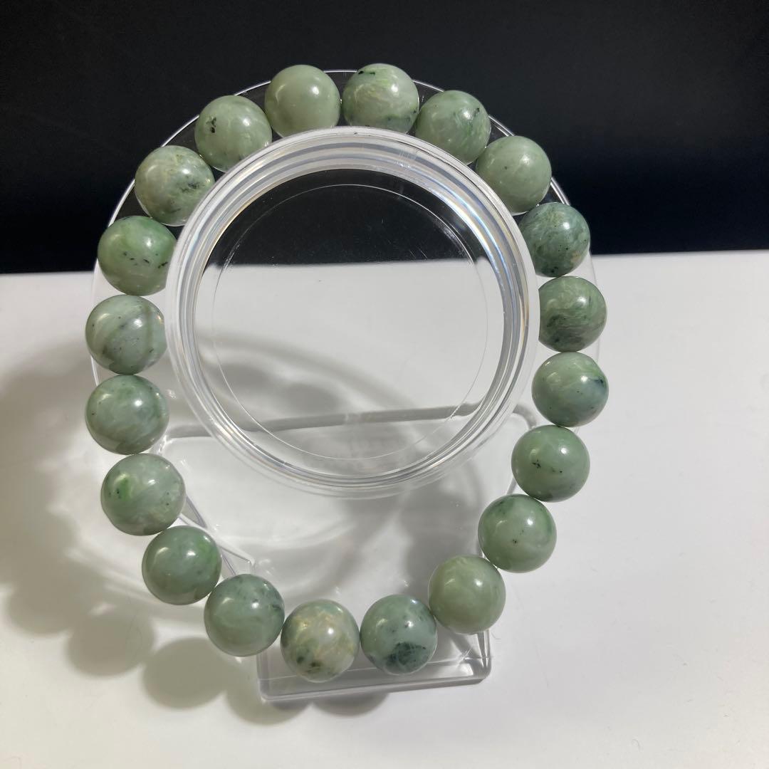 ◯希少！日高翡翠北海道産　ブレスレット