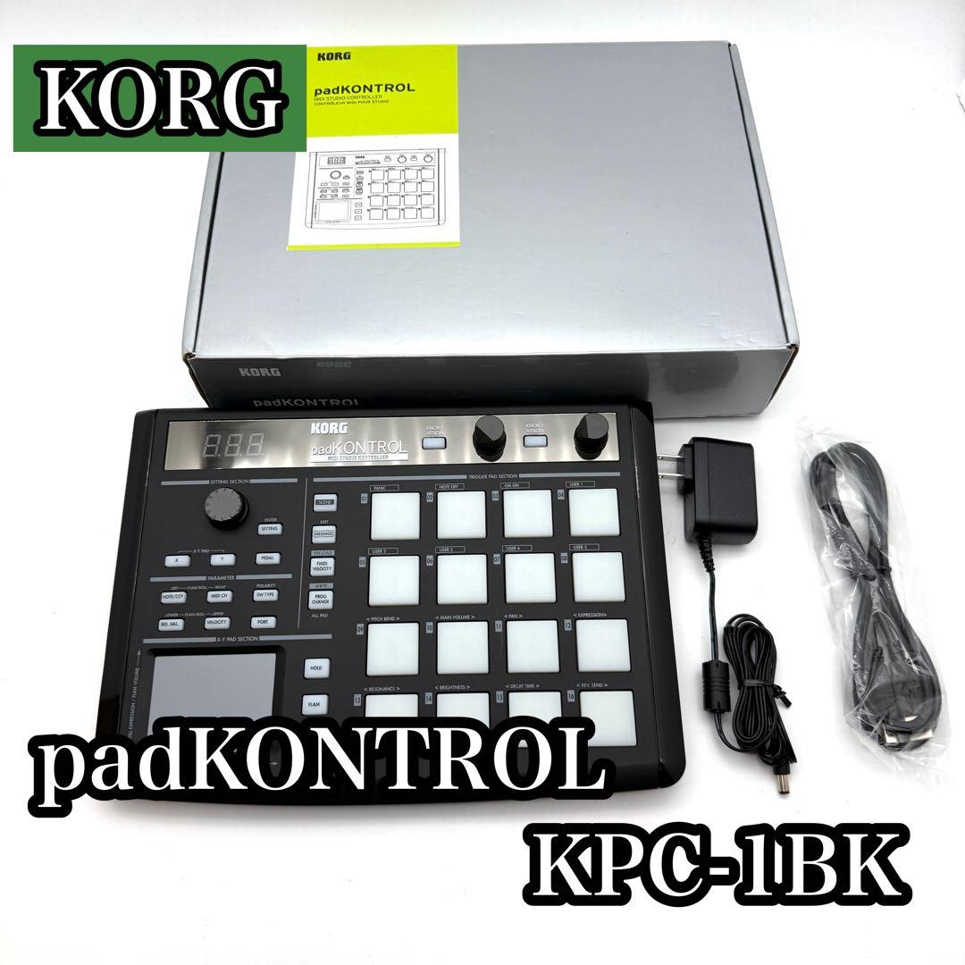 KORG padKONTROL MIDIコントローラー 美品 箱付き】