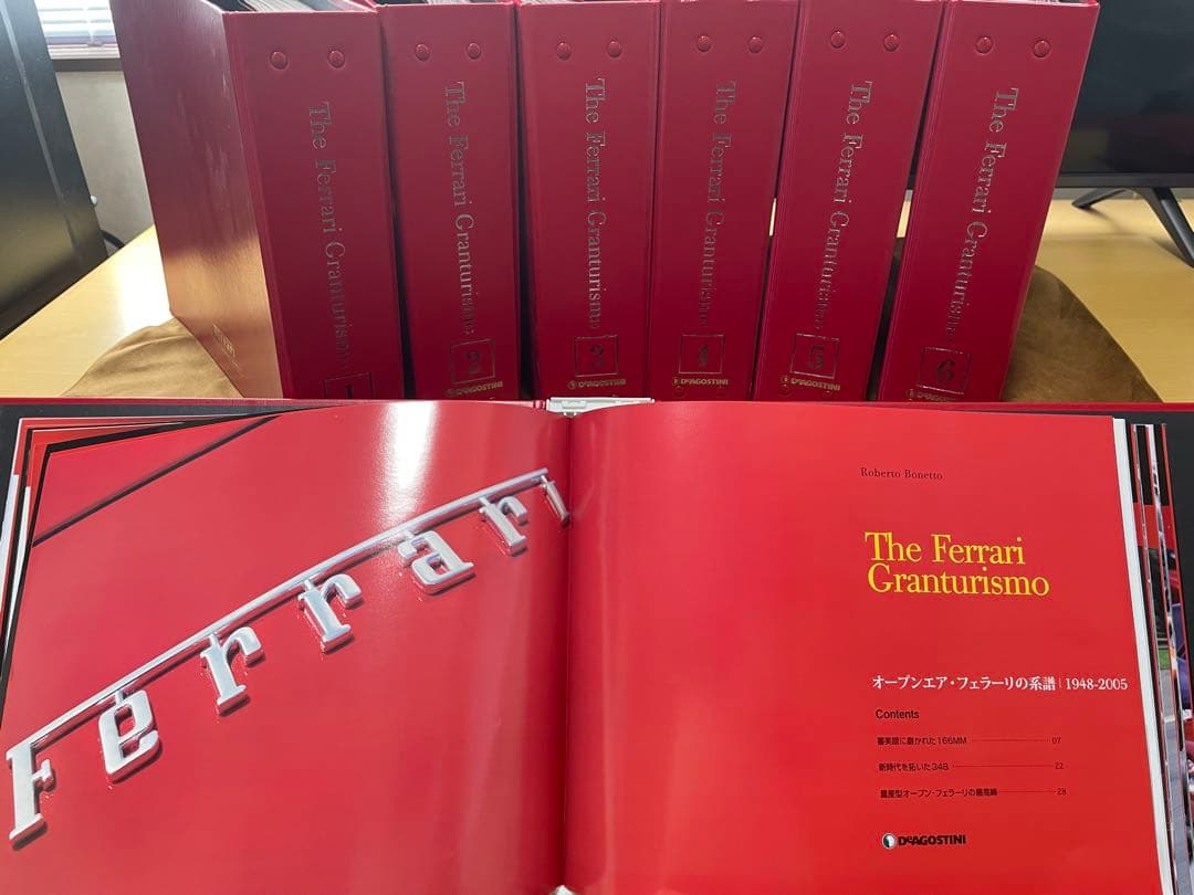 デアゴスティーニ　エンツォフェラーリ1/10スケールセット