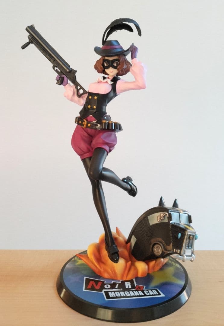 ペルソナ5 ザ・ロイヤル ノワール 奥村春 ＆モルガナカー フィギュア