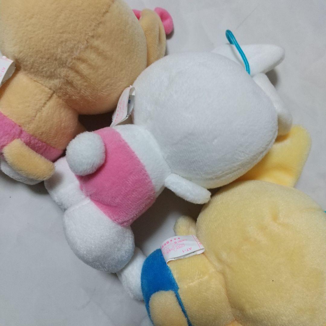 あそぼトイちゃん ラビちゃん ぬいぐるみ 月岡貞夫　セット