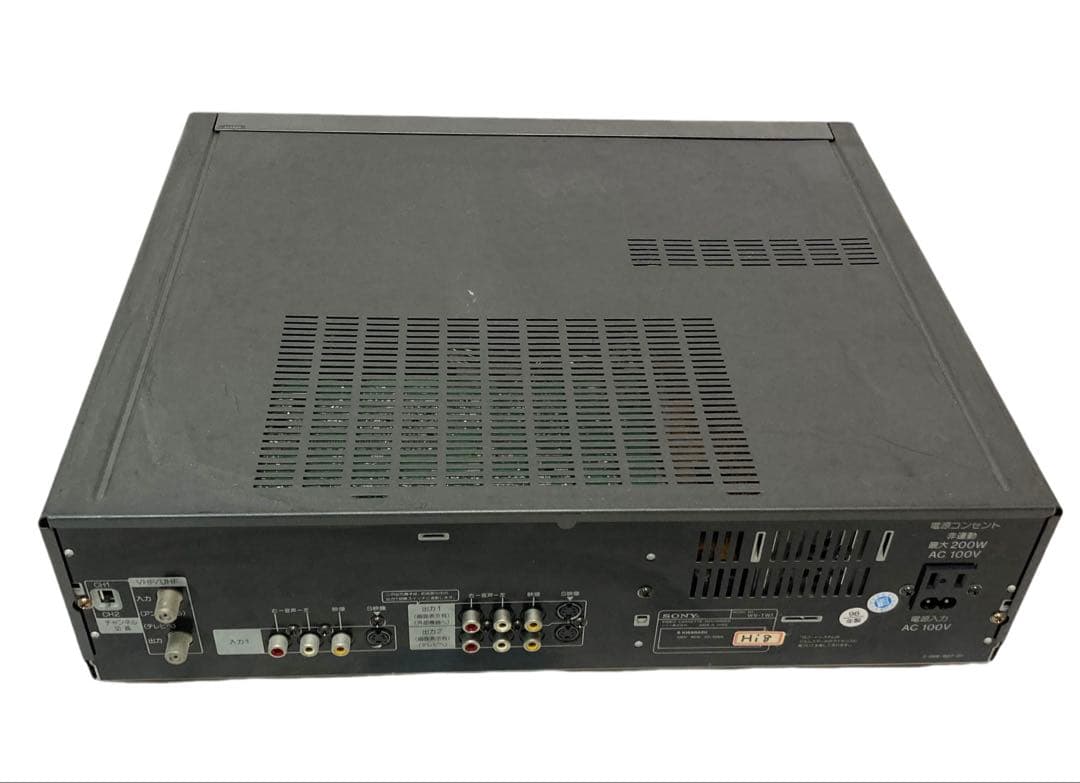 【整備済】Hi8 VHS ダブルデッキ 8mm ビデオデッキ WV-TW1