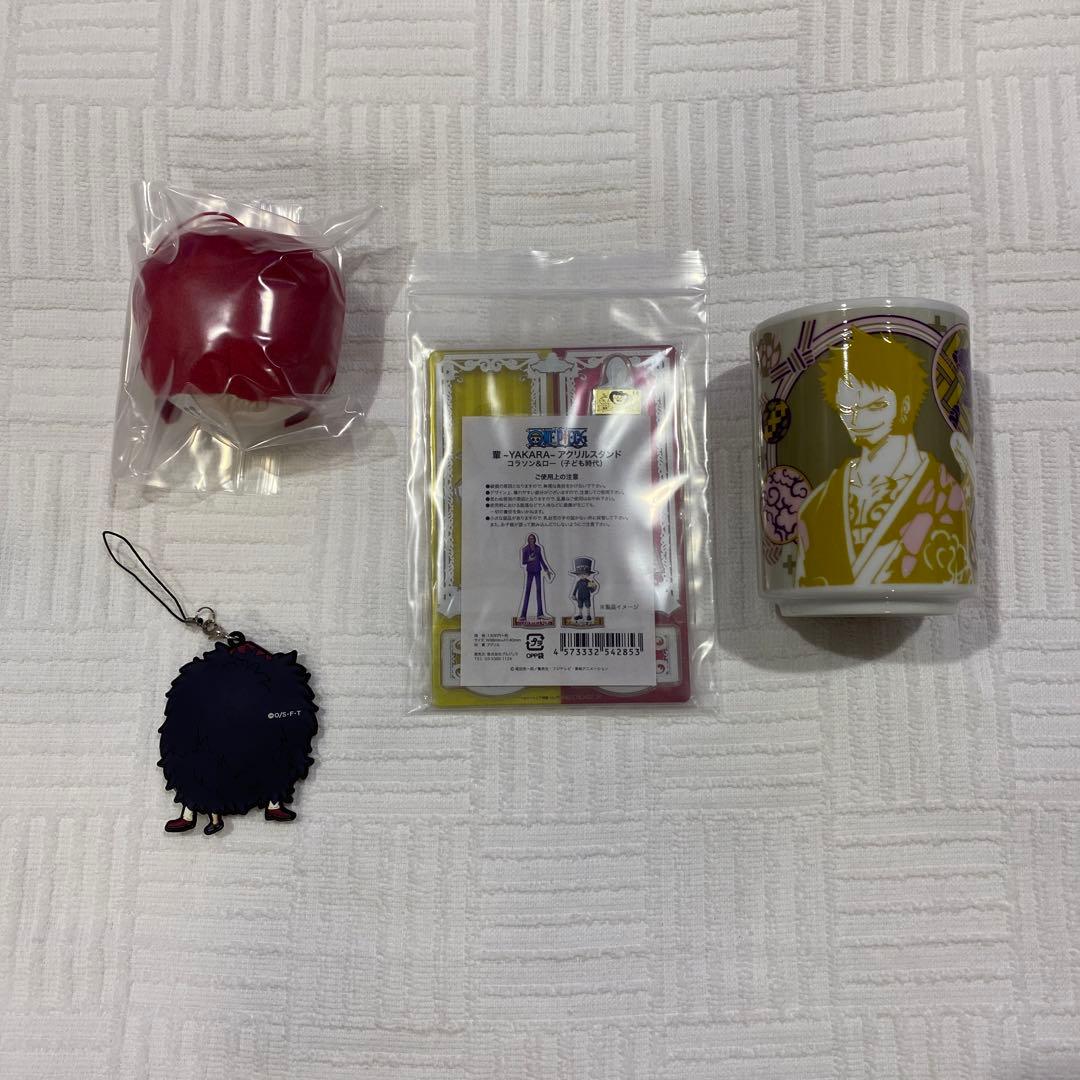 ワンピース　ロー、コラソングッズ5点セット