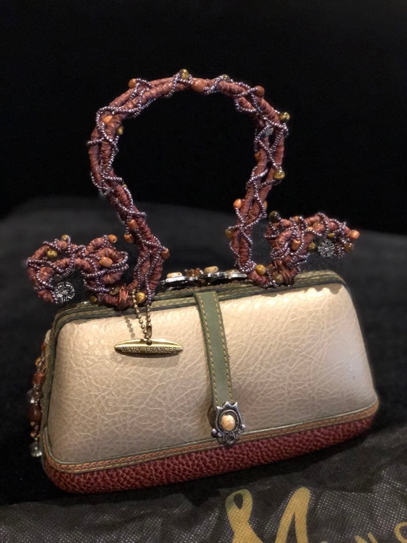 MARY FRANCES パーティーバック リゾート エスニック ゴージャス！