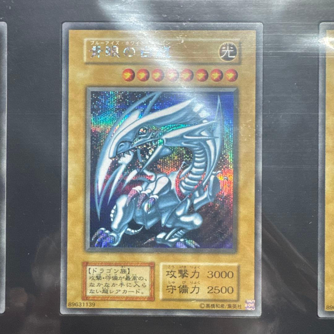 遊戯王 未開封 海馬セット 青眼の白龍 3枚セット シクブル