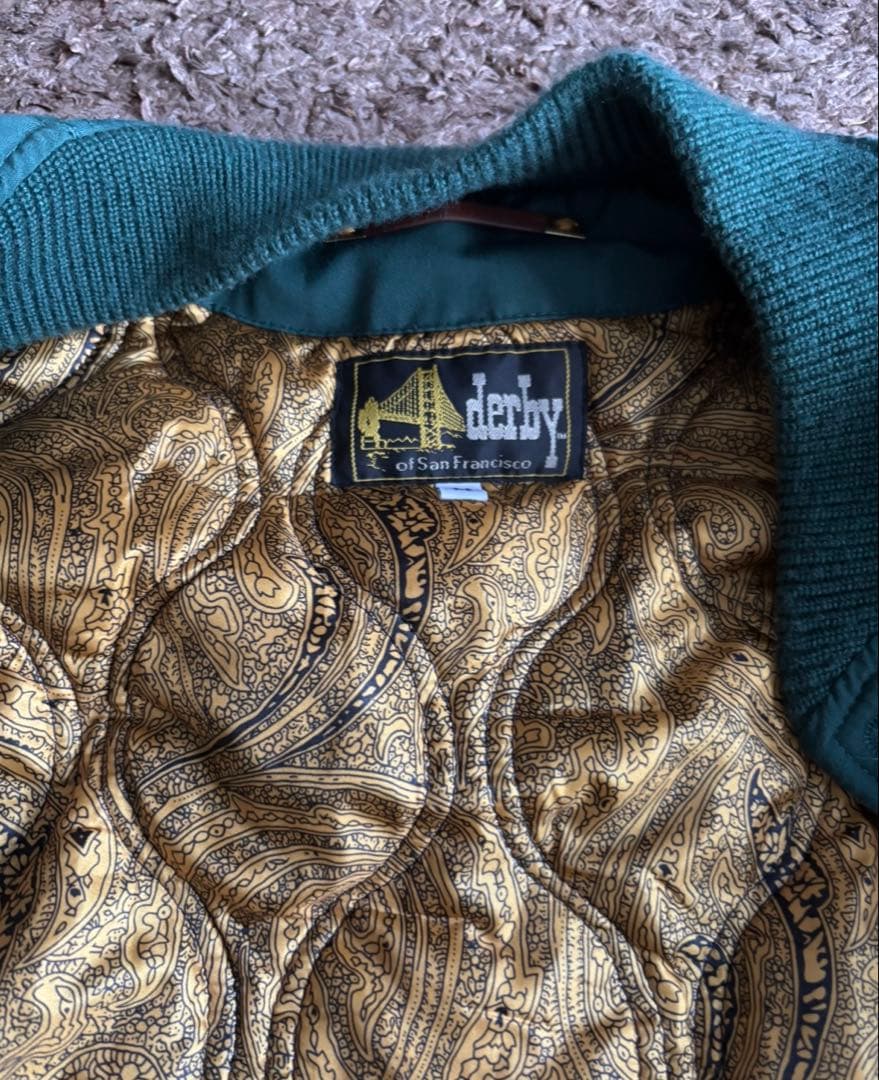 ダービージャケット derbyofsanfrancisco ブルゾン M