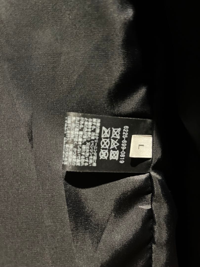 試着のみ　ユナイテッドアローズ　ブラックレザーシングルライダースジャケット