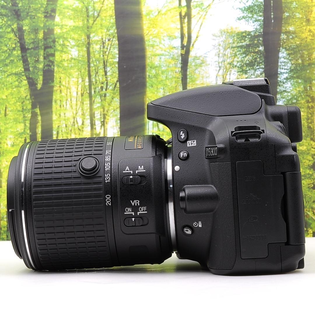 ショット数2665枚！WiFi機能付☆ニコン D5300 望遠レンズセット☆